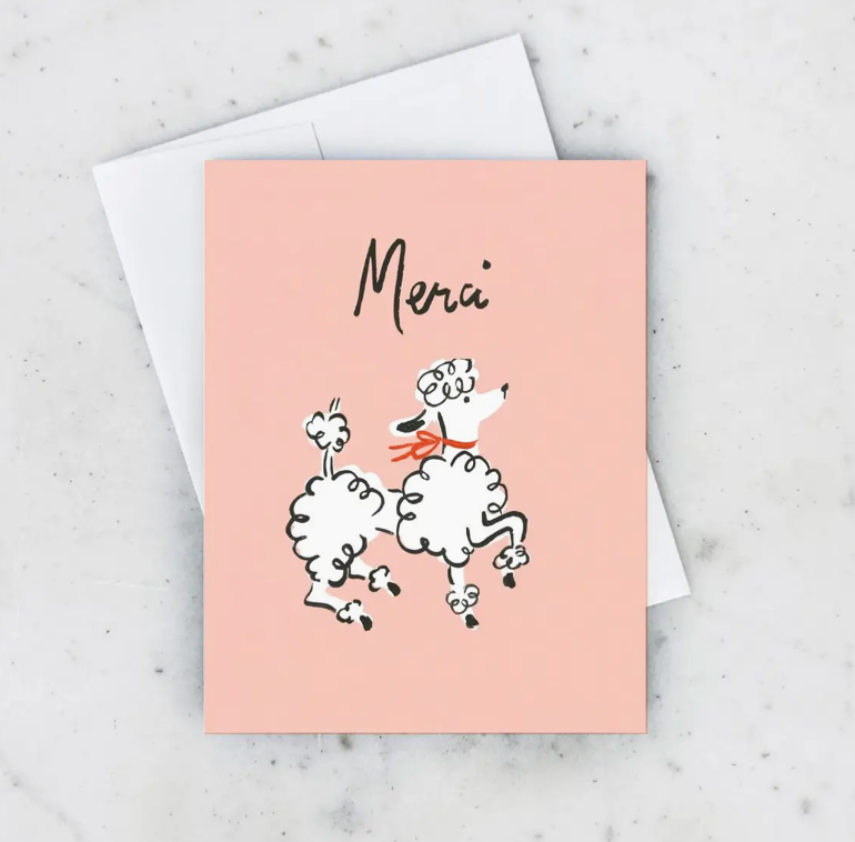 Merci! Thank You Card