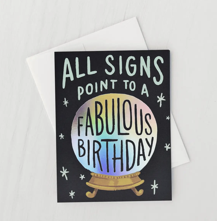 Birthday Fortune Card