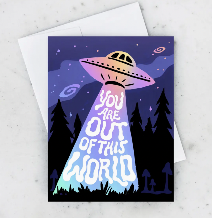 Spaceship Card