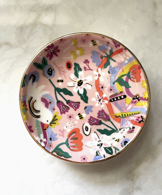 Butterfly Garden Trinket Dish