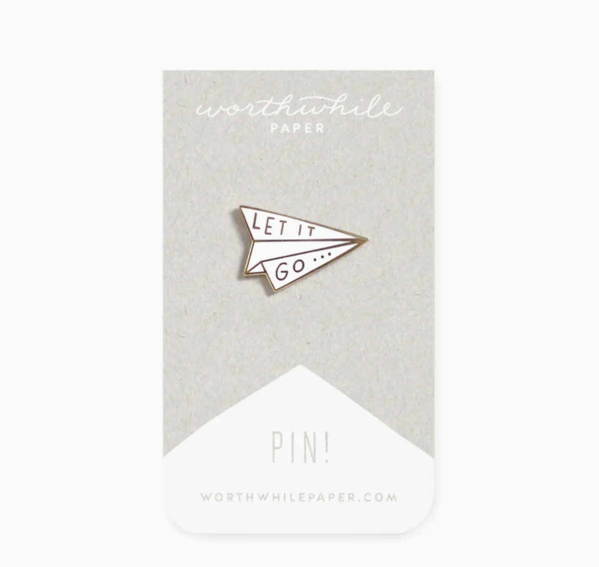 Let It go Pin