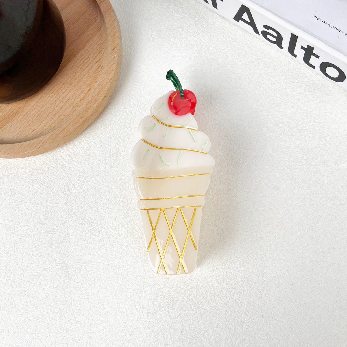 Ice Cream Hair Clip