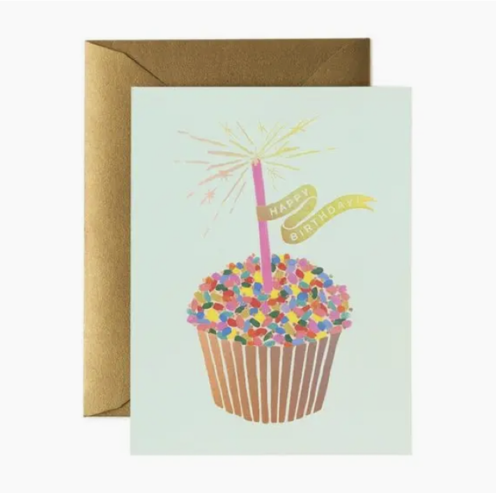 Cupcake Birthday Card