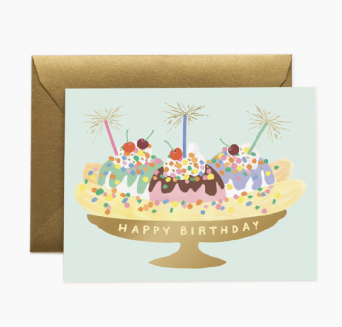 Banana Split Birthday