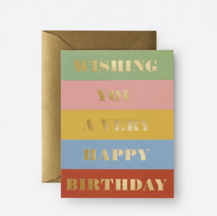 Birthday Wishes Card