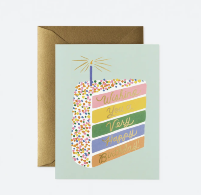 Cake Slice Birthday Card