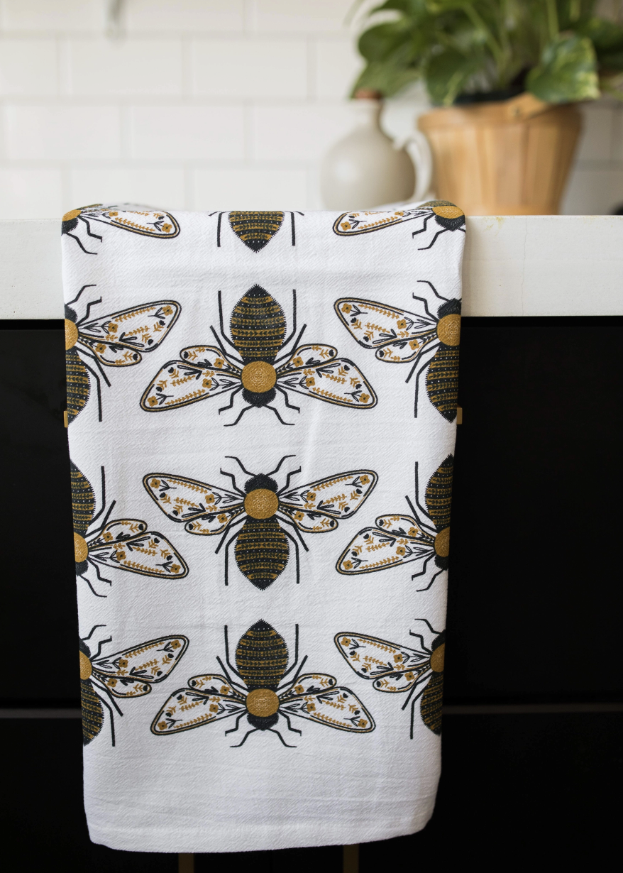 Bee Tea Towel