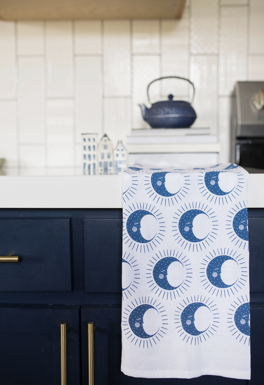 Moon Tea Towel