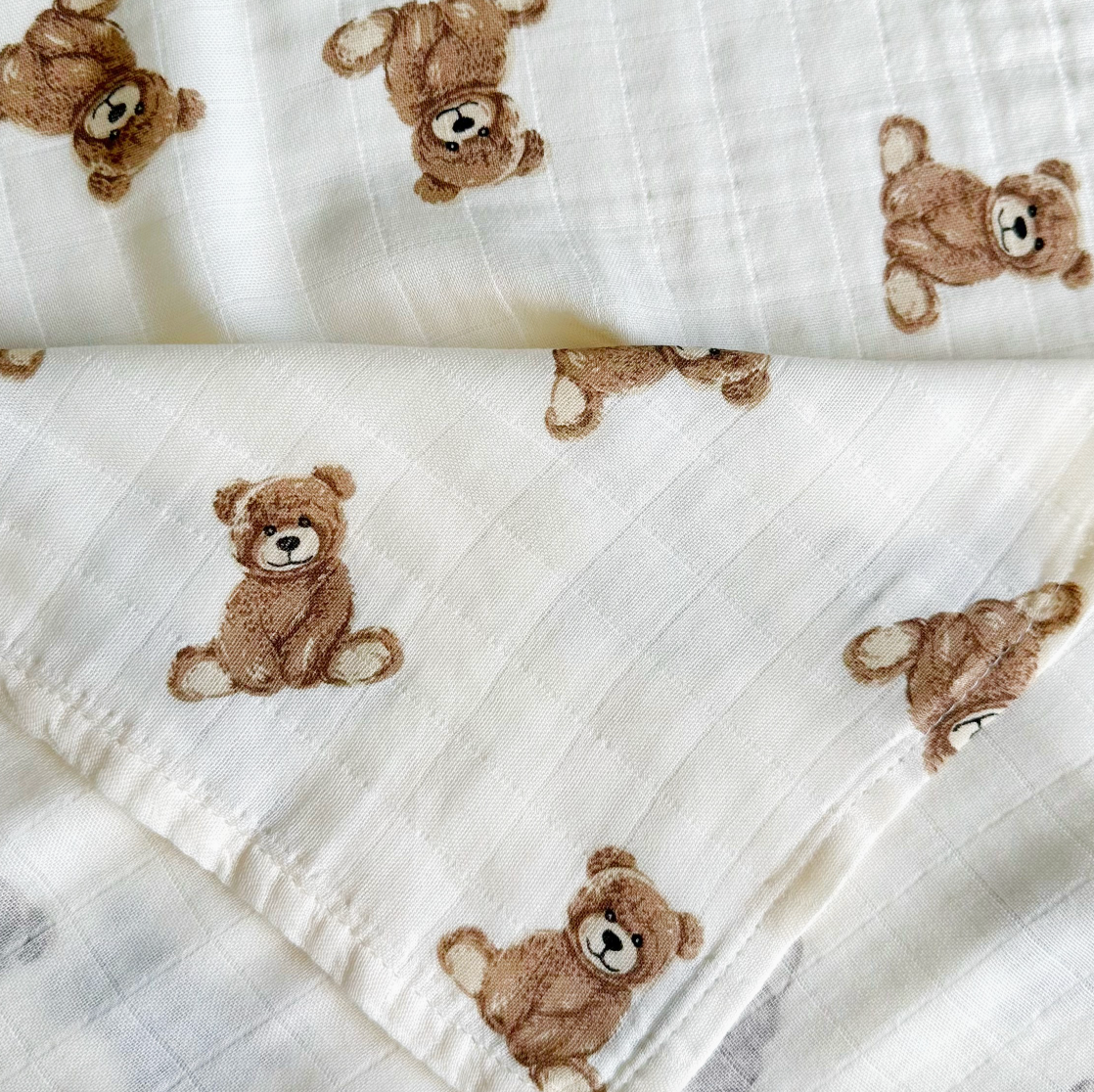 Bamboo Muslin Swaddle Blanket