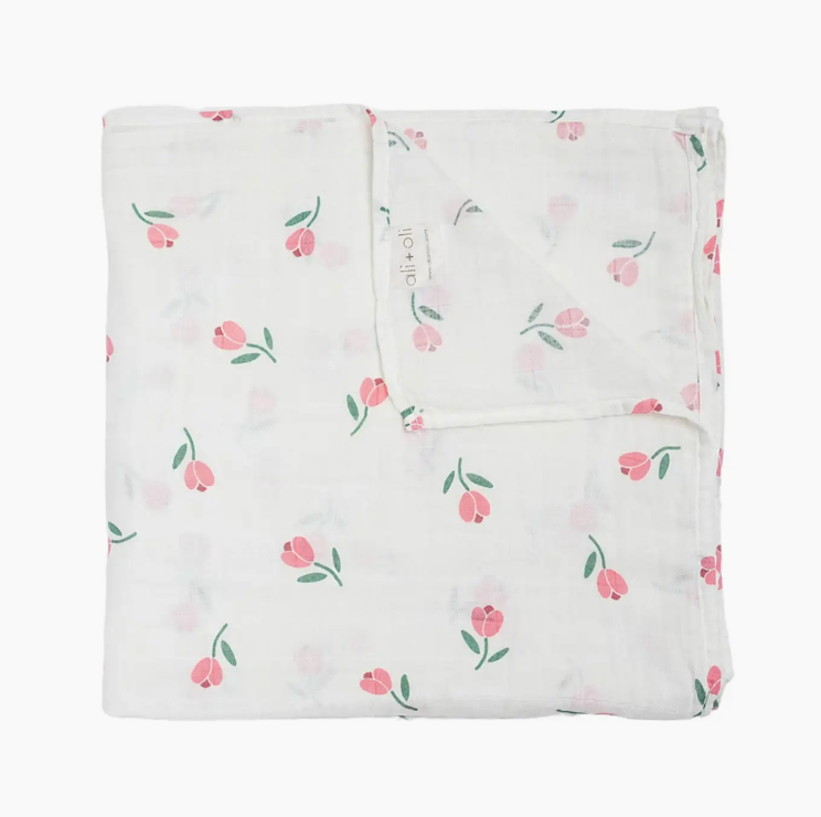 Bamboo Muslin Swaddle Blanket