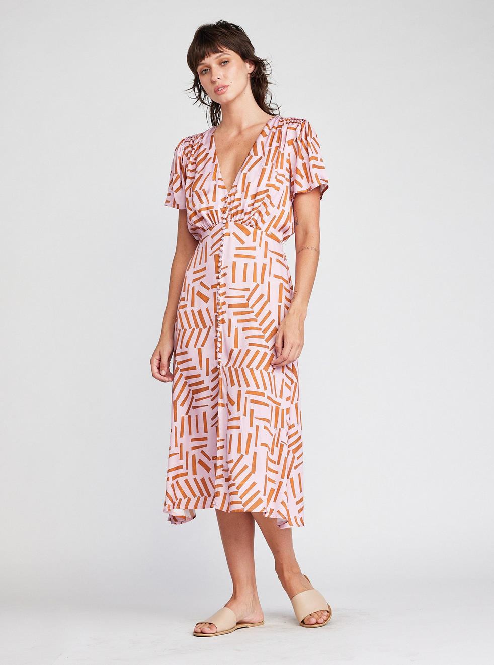 Ilse V-Neck Dress