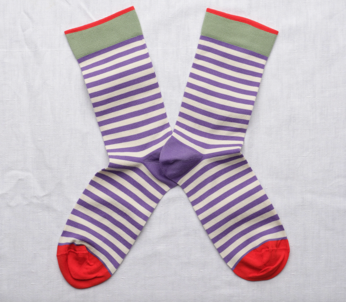 Iris  Stripe Socks