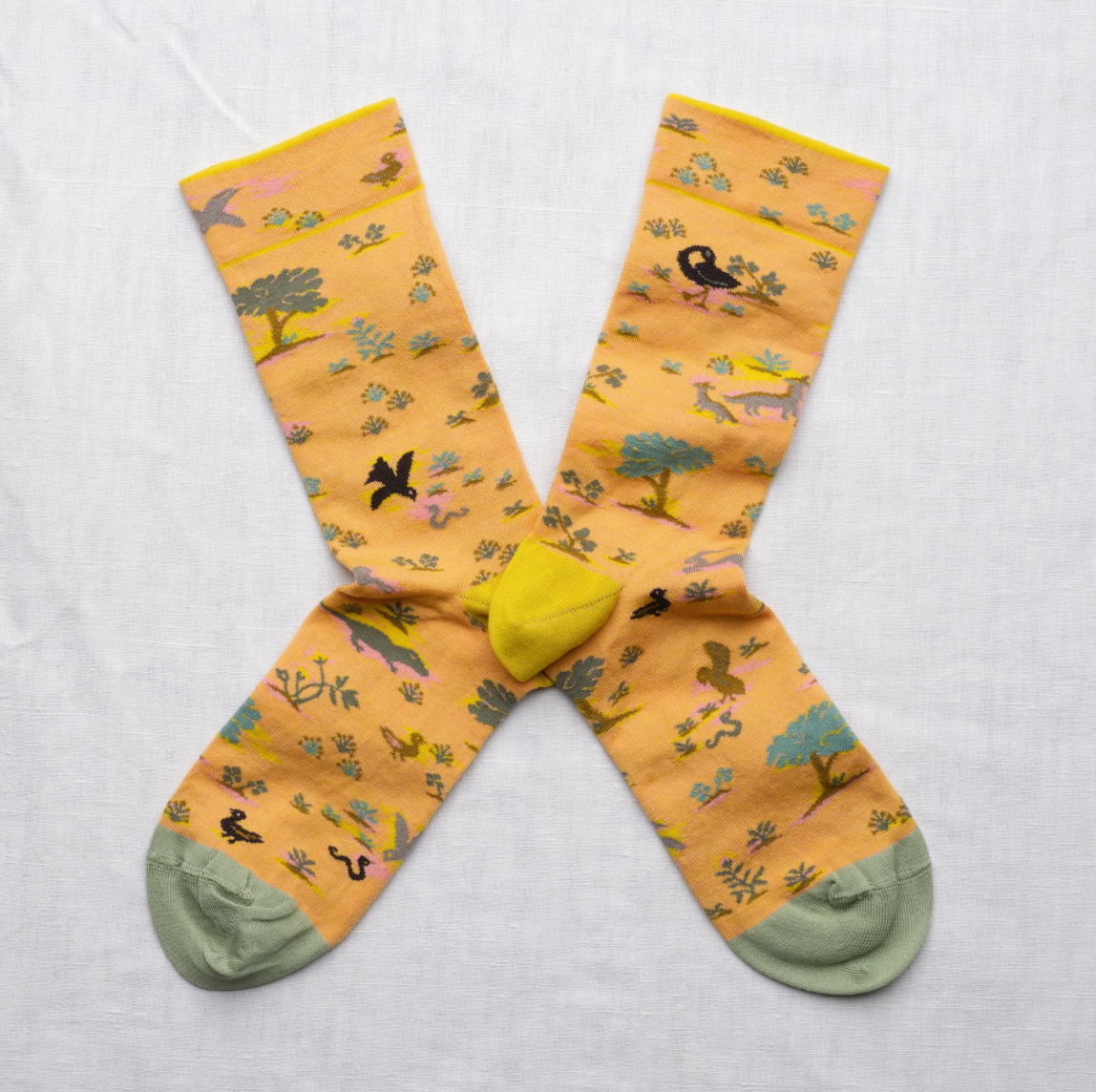 Sulfur Semi Socks