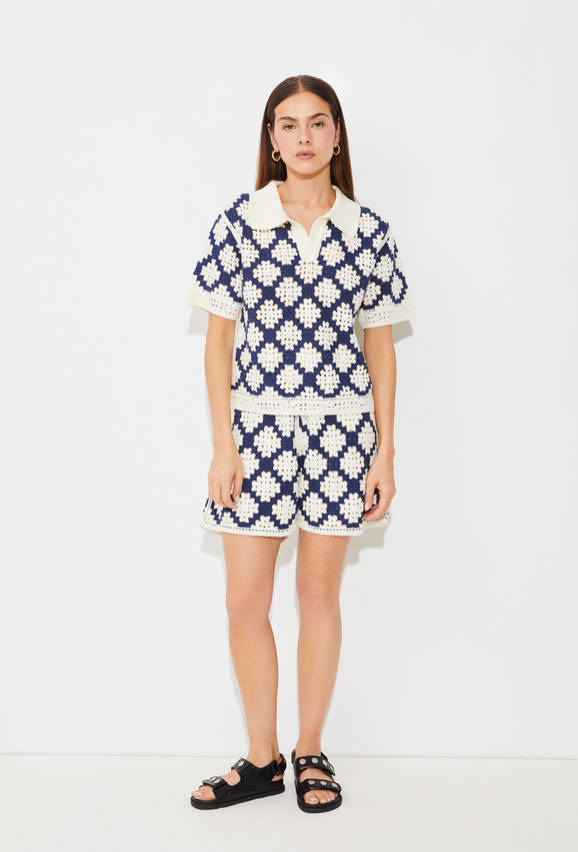 Perisol Crochet Polo