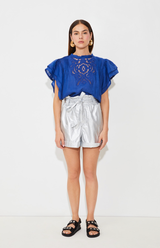 Love Ruffle Wing Blouse