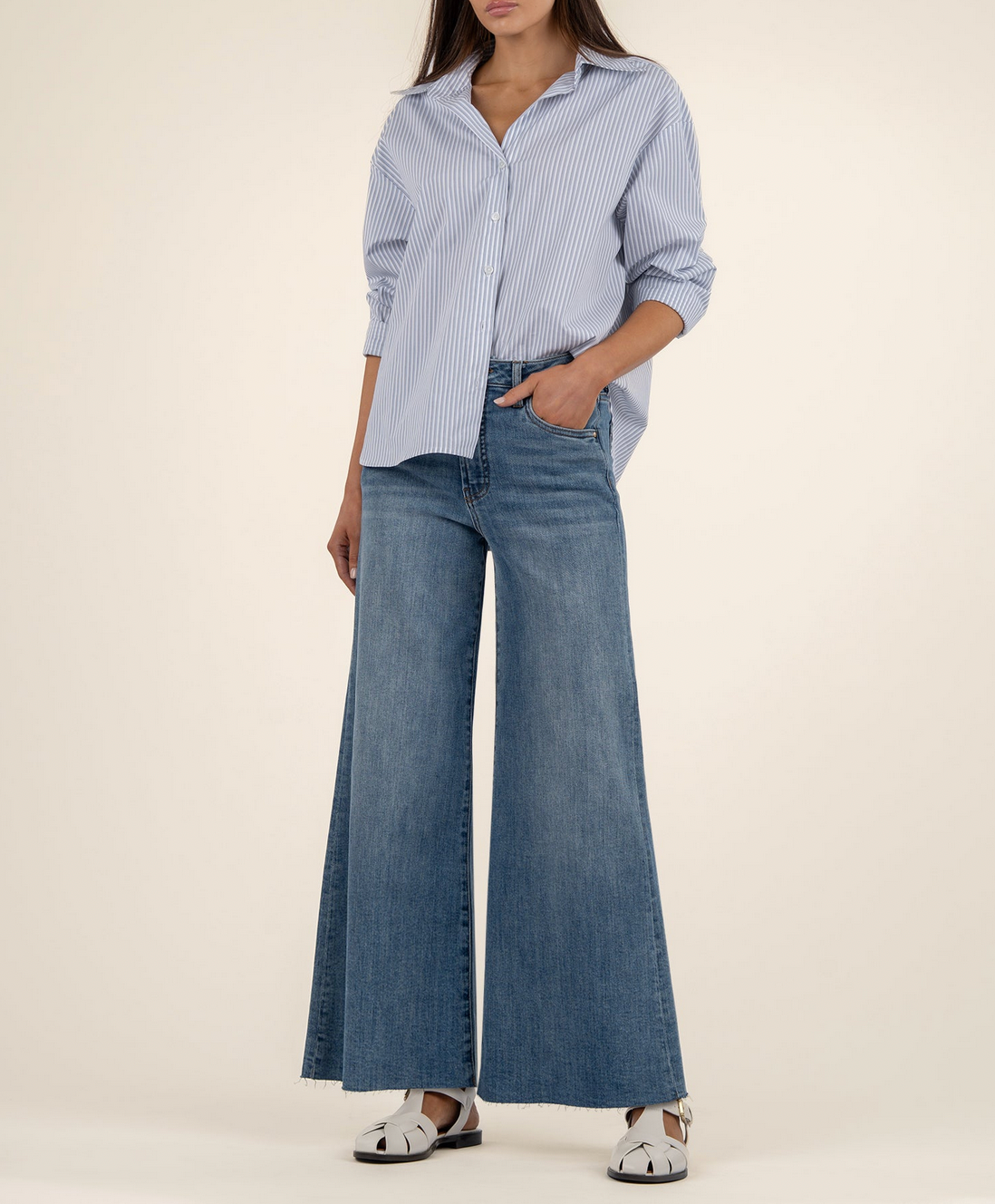 Ryan Hi Rise Super Wide Leg
