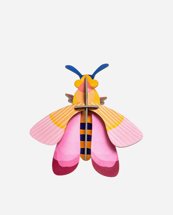 Pink Bee Wall Art