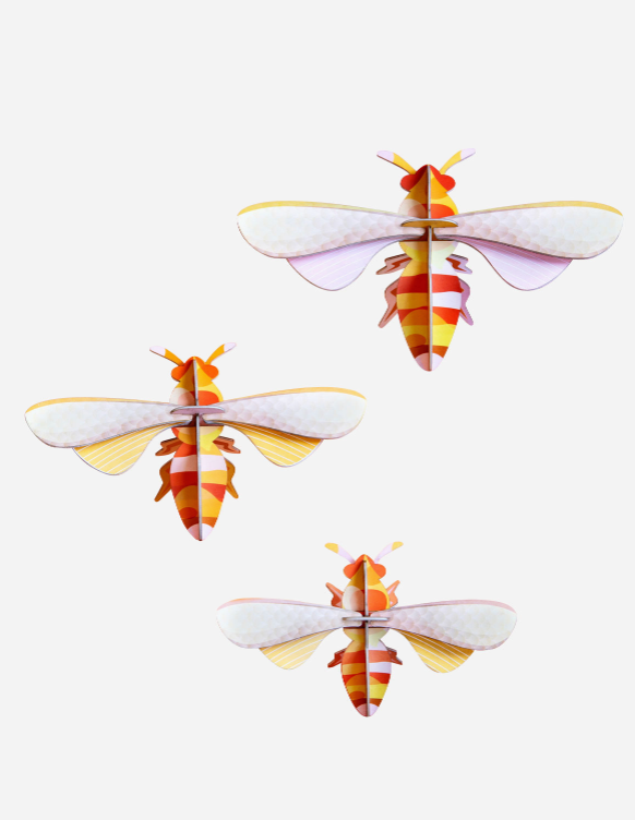Honey Bees Set Wall Art