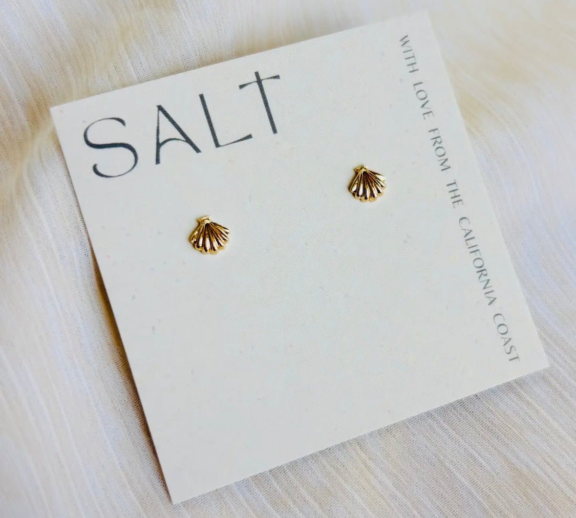 Seashell Studs - Flea Boutiques
