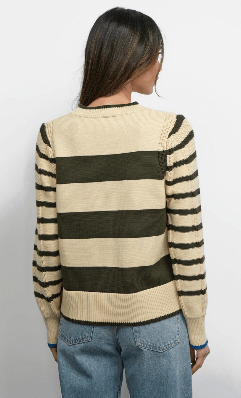 Selena Stripe Play Sweater - Flea Boutiques