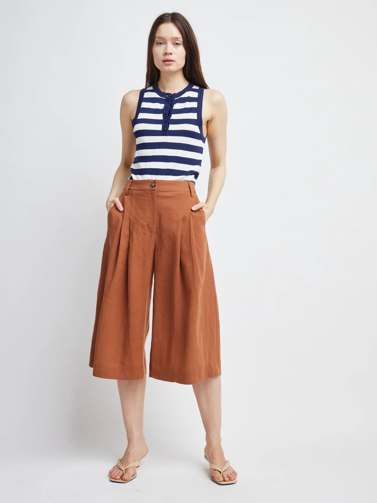 Self Contrast Claire Henley Tank - Flea Boutiques