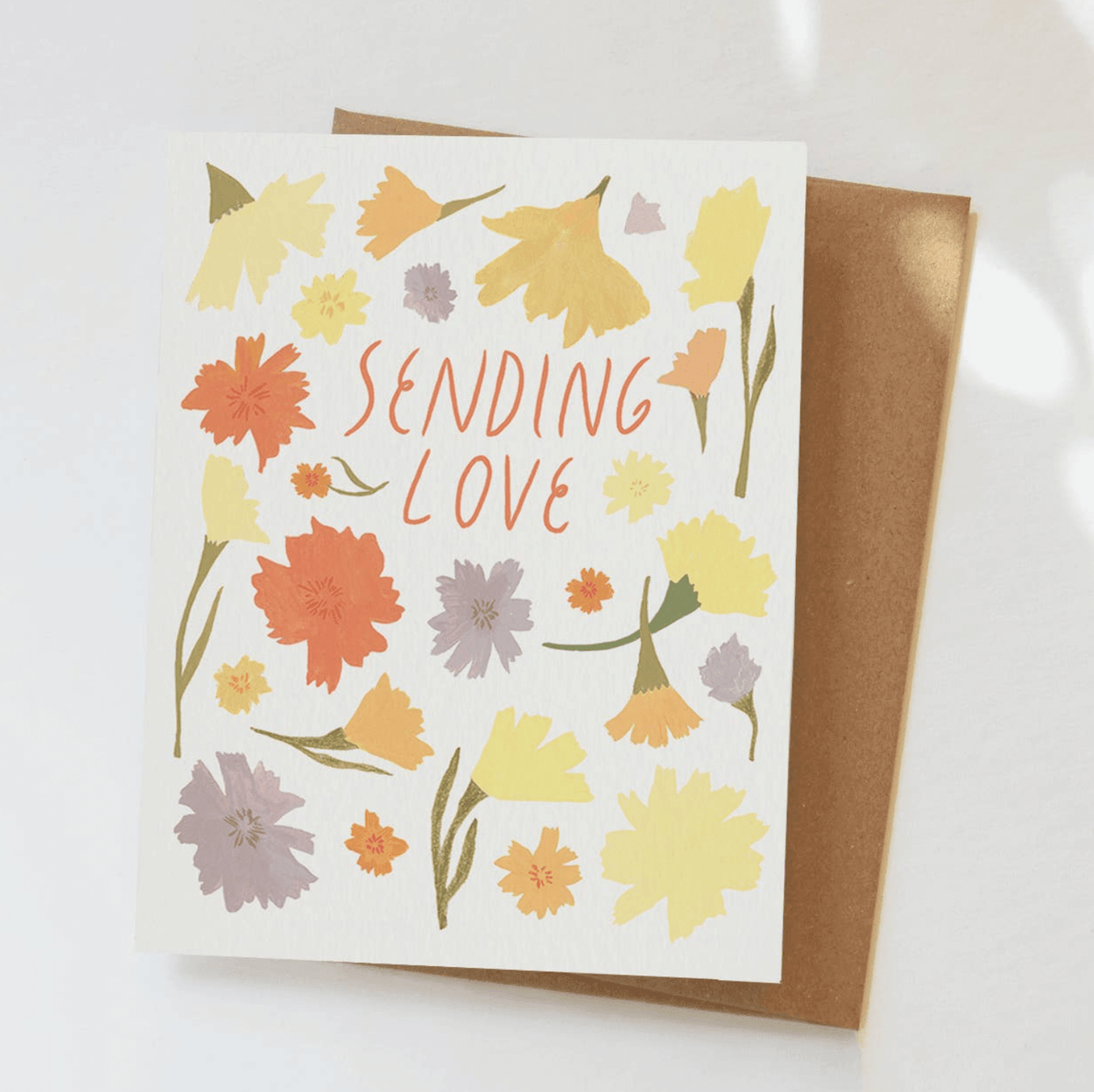 Sending Love Greeting Card - Flea Boutiques