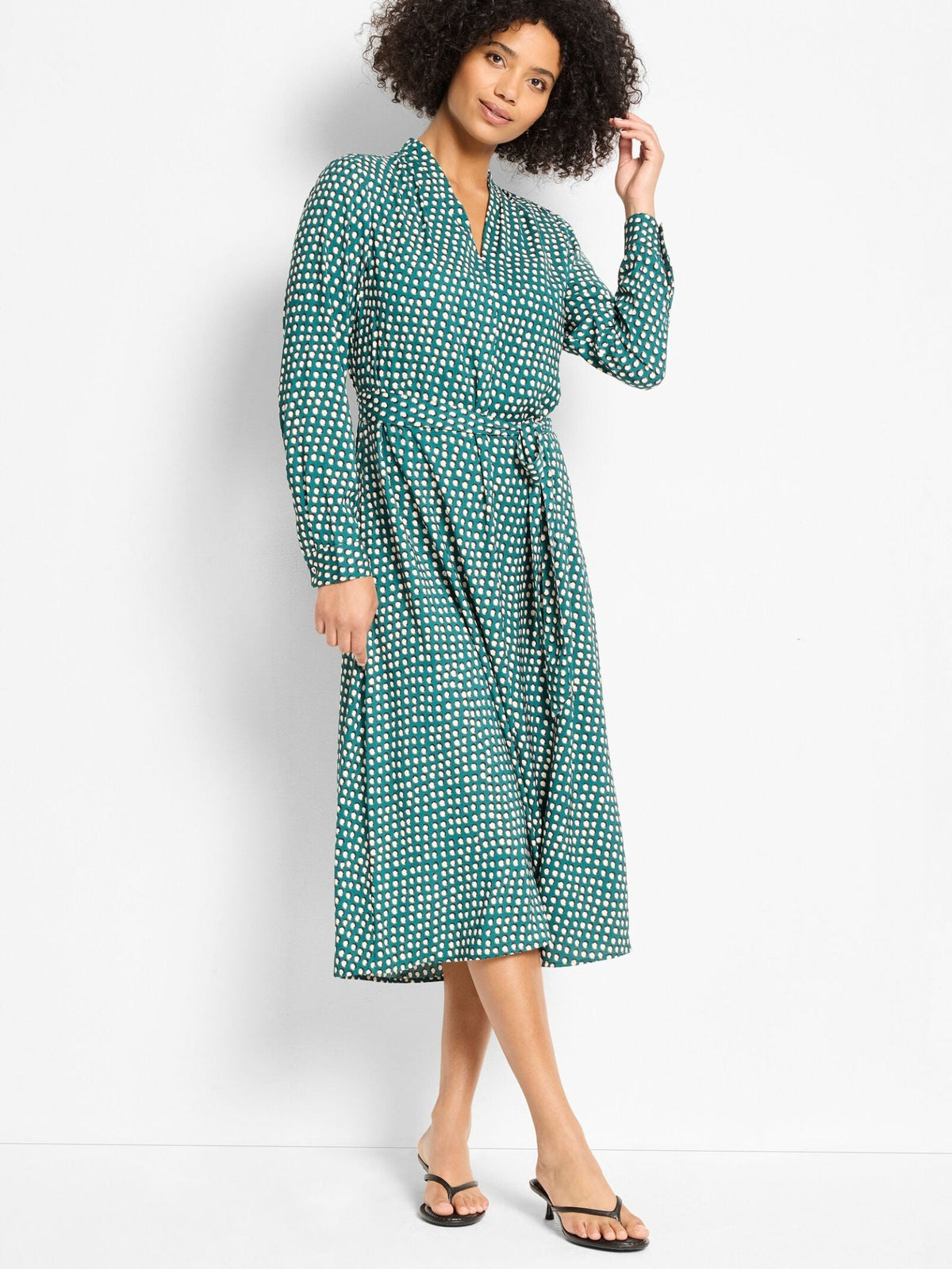 Shadow Dot Olivia Dress - Flea Boutiques
