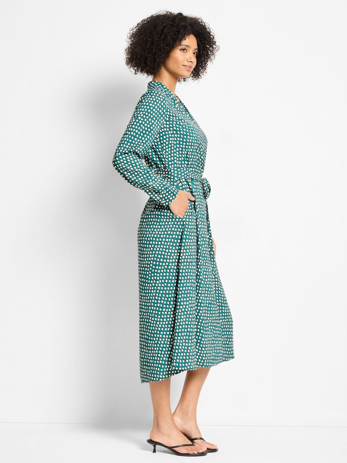 Shadow Dot Olivia Dress - Flea Boutiques