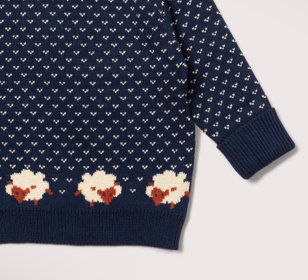 Sheep Snuggly Knit Sweater - Flea Boutiques