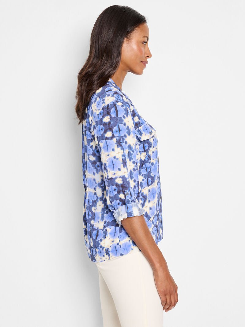 Shibori Stone Shirt - Flea Boutiques