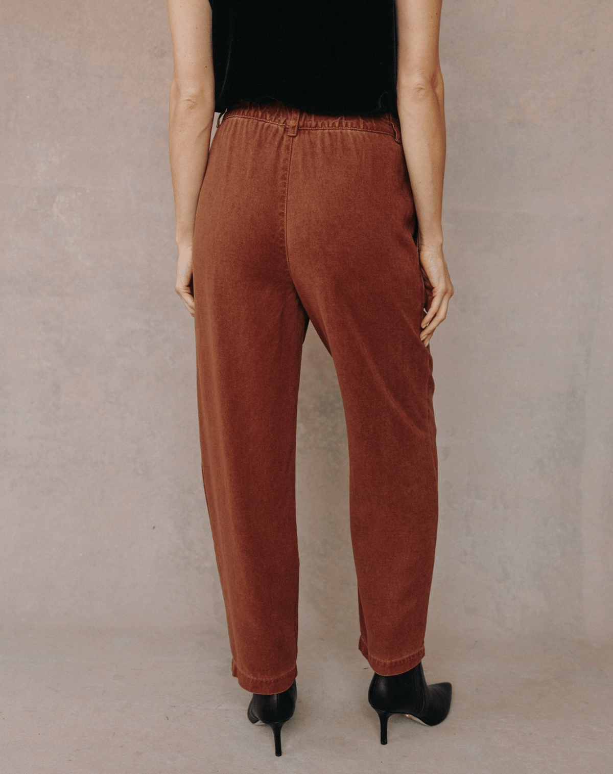 Single Pleat Wide Leg Pant - Flea Boutiques