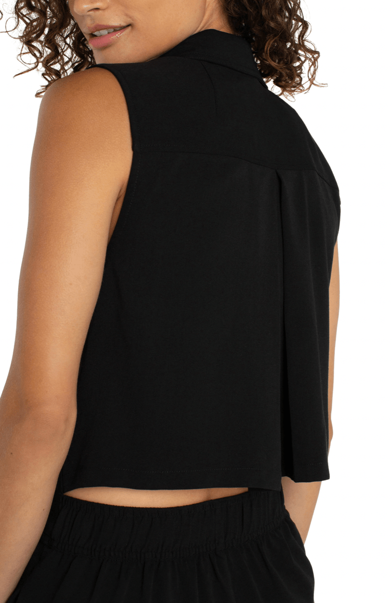 Sleeveless Wide Leg Jumpsuit - Flea Boutiques