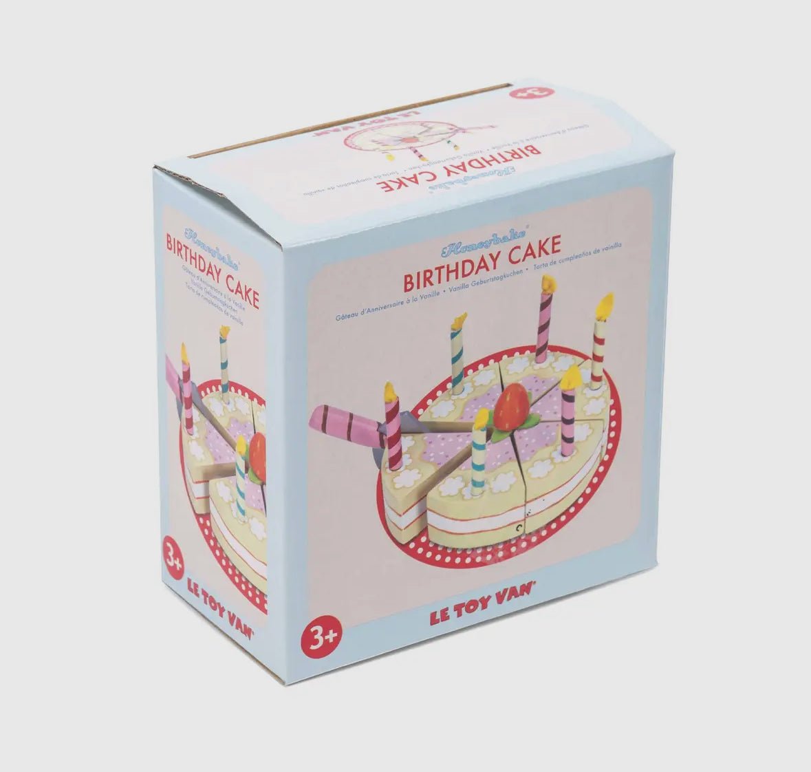 Sliceable Birthday Cake & Candles - Flea Boutiques