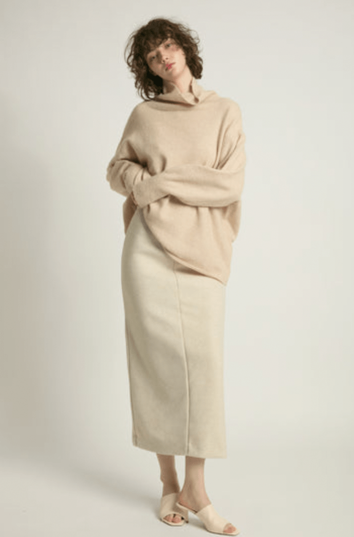 Slouch Turtleneck Sweater - Flea Boutiques