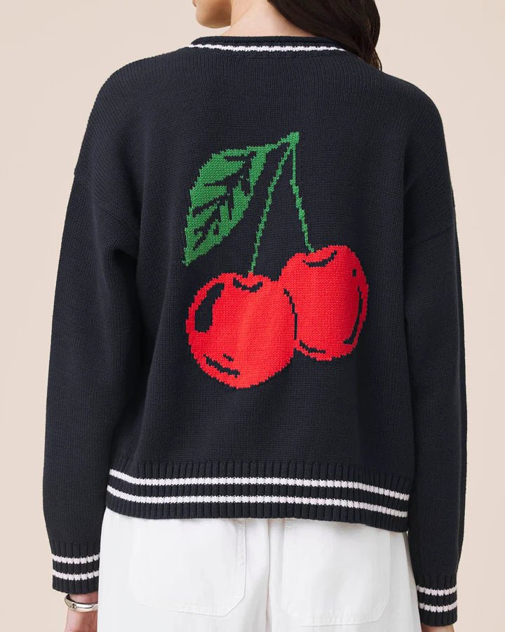 Splendid Cherry on Top Sweater - Flea Boutiques