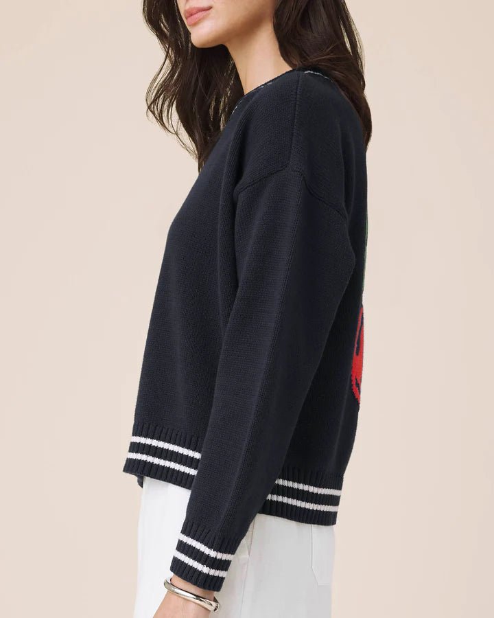 Splendid Cherry on Top Sweater - Flea Boutiques
