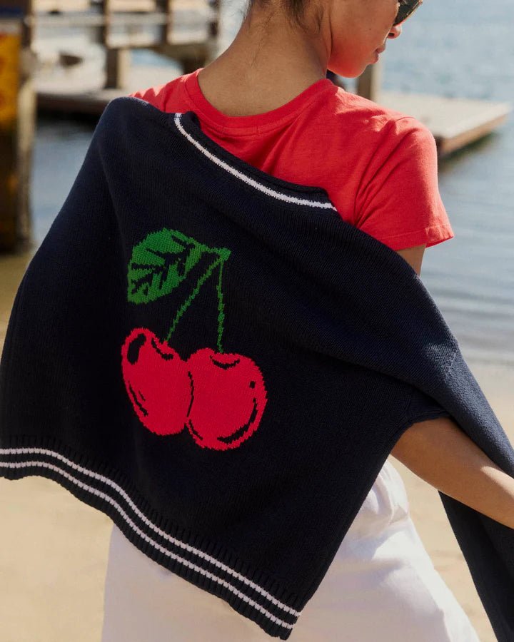 Splendid Cherry on Top Sweater - Flea Boutiques