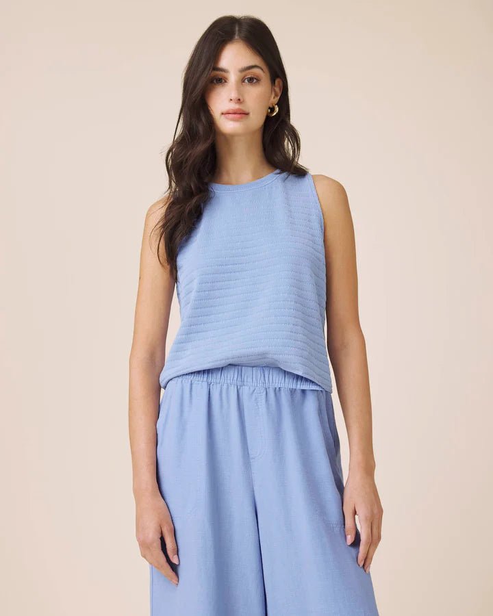 Splendid Shelly Smocked Tank Top - Flea Boutiques