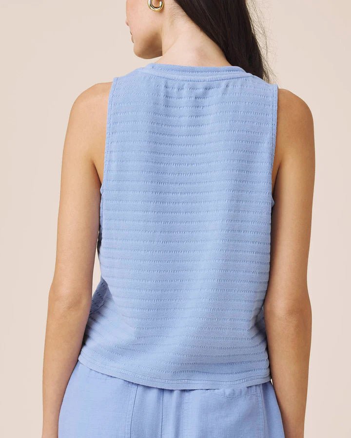 Splendid Shelly Smocked Tank Top - Flea Boutiques