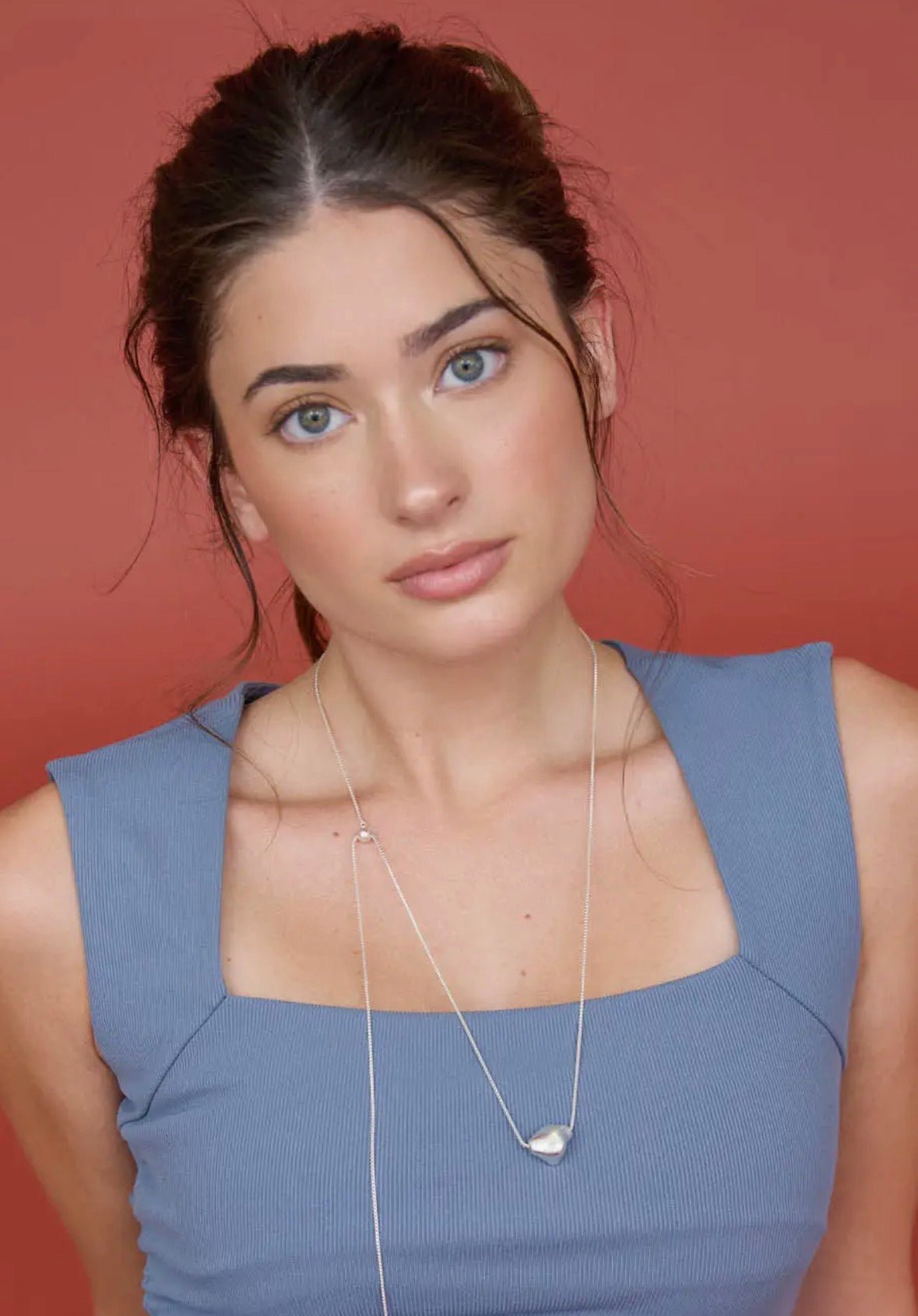 Square Neck Sleeveless Top - Flea Boutiques