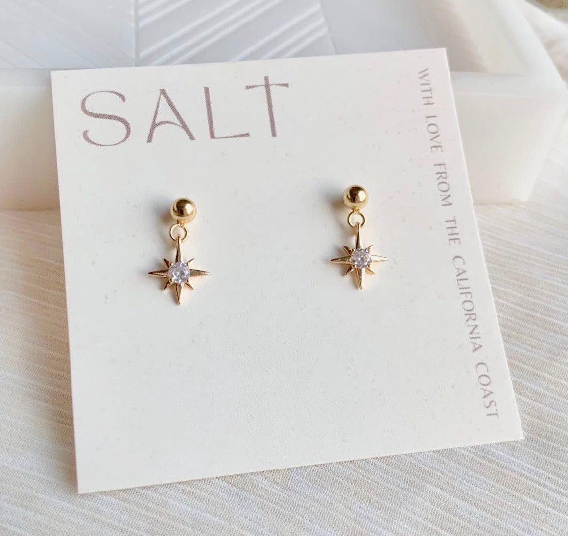 Starburst Stud Dangles - Flea Boutiques