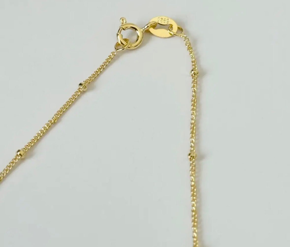 Stone Shield Necklace - Flea Boutiques