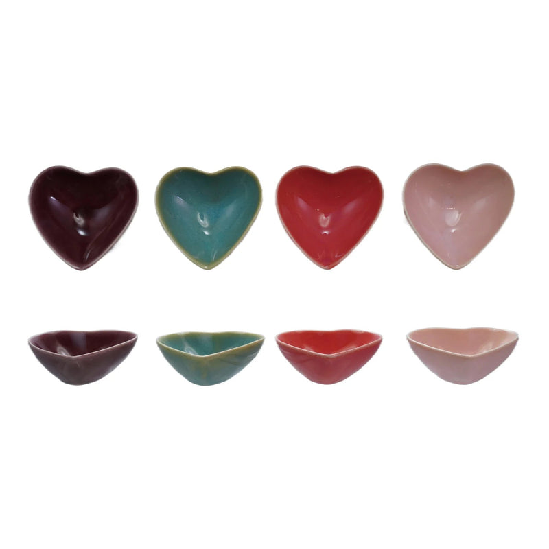 Stoneware Heart Shaped Dish - Flea Boutiques