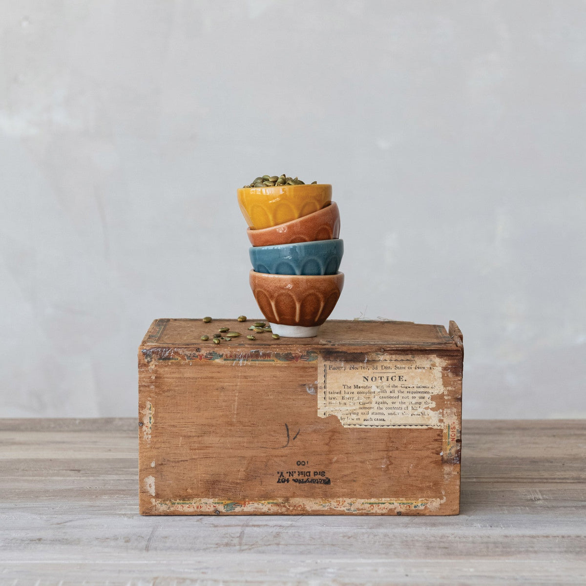 Stoneware Pinch Bowl - Flea Boutiques