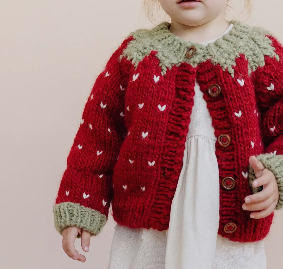 Strawberry Cardigan - Flea Boutiques