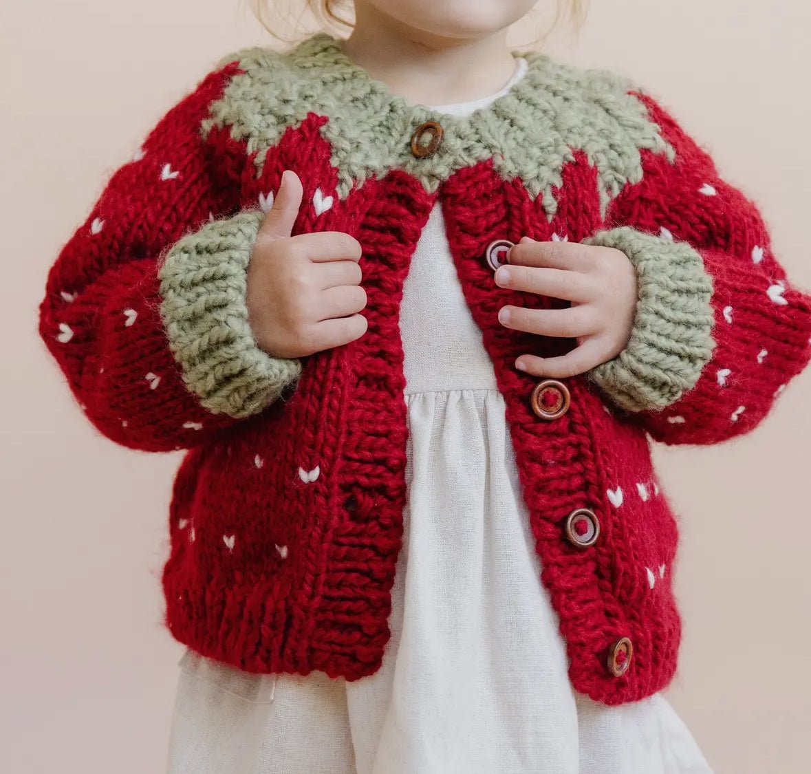 Strawberry Cardigan - Flea Boutiques