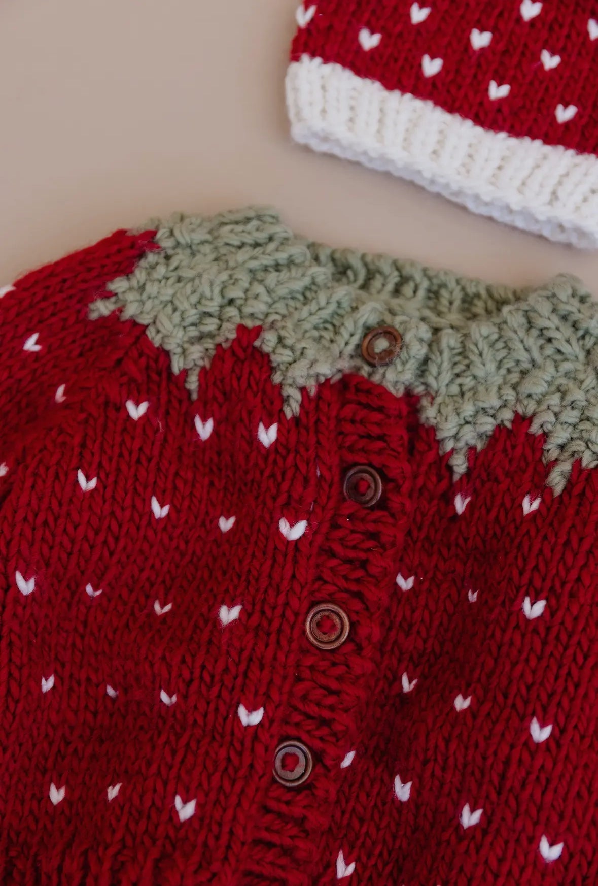 Strawberry Cardigan - Flea Boutiques