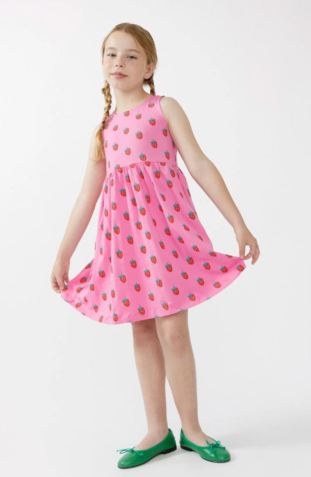 Strawberry Short Dress - Flea Boutiques
