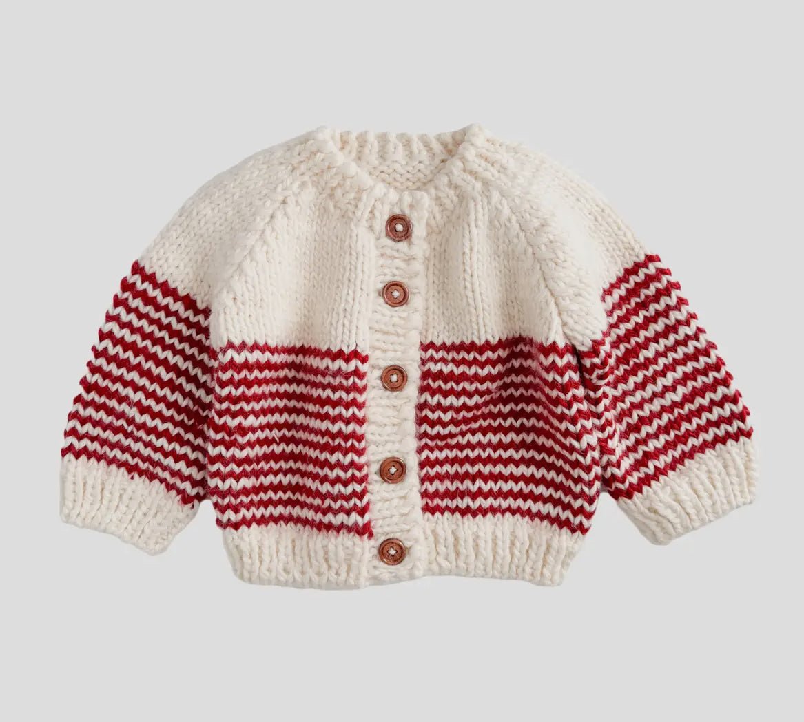 Stripe Cardigan - Flea Boutiques