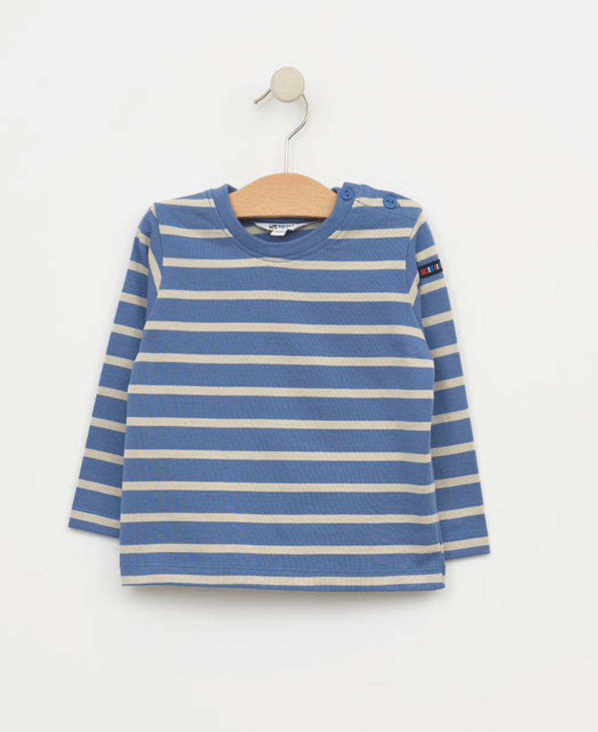Striped Long Sleeve T-Shirt - Flea Boutiques